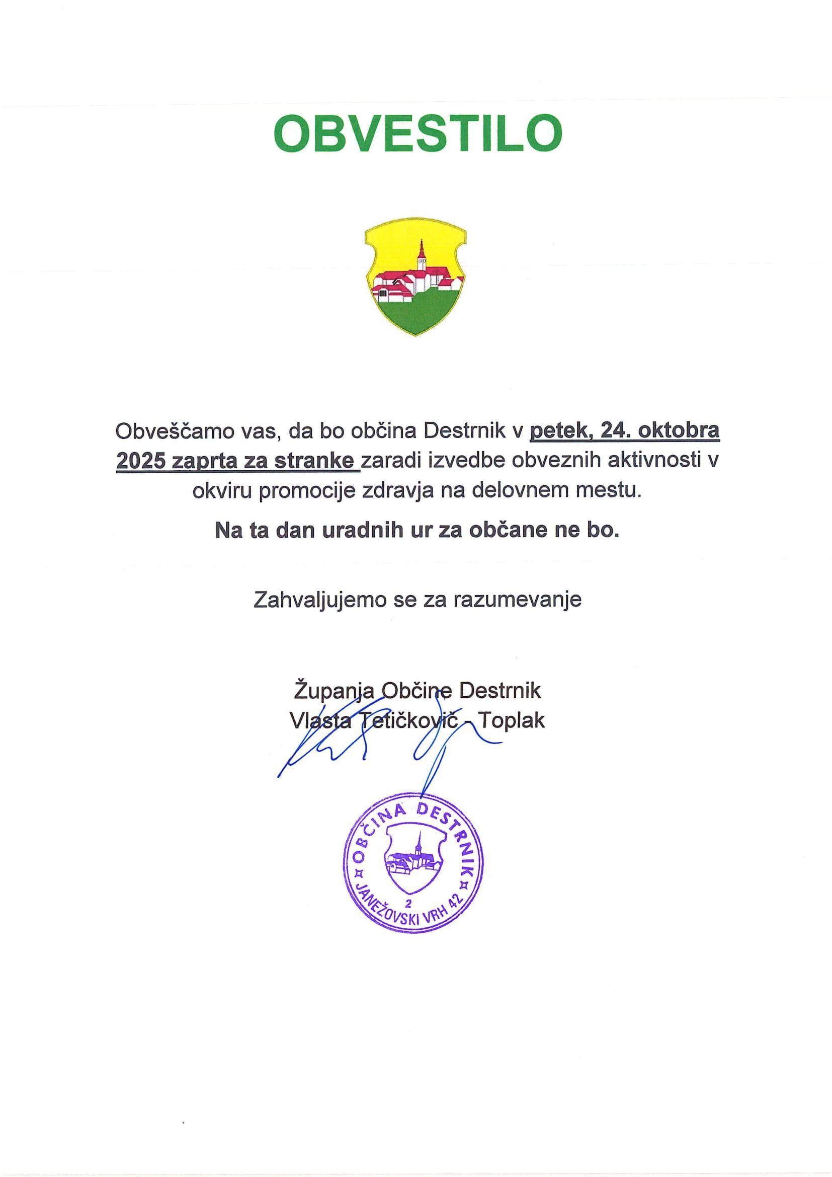 Obvestilo 24.10.2025-1